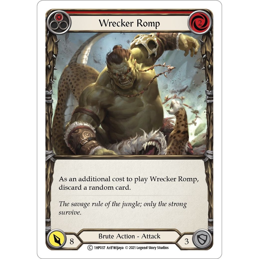 Image for Wrecker Romp (Red) (1HP037) (1HP) - Flesh and Blood TCG