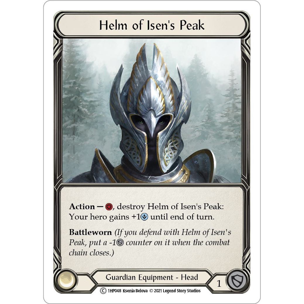 Image for Helm of Isen's Peak (1HP048) (1HP) - Flesh and Blood TCG