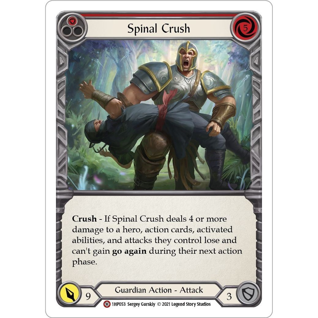 Image for Spinal Crush (1HP053) (1HP) - Flesh and Blood TCG