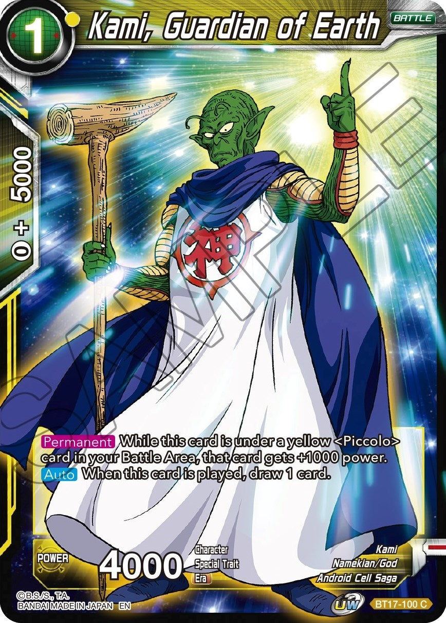Image for Kami, Guardian of Earth (BT17-100) (DBS-B17) - Dragon Ball Super: Masters