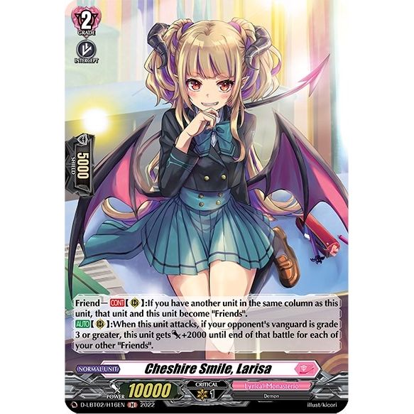 Image for Cheshire Smile, Larisa (Holo) (D-LBT02/H16EN) (D-LBT02) - Cardfight Vanguard