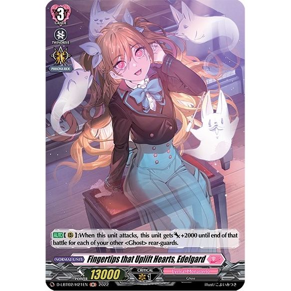 Image for Fingertips that Uplift Hearts, Edelgard (Holo) (D-LBT02/H21EN) (D-LBT02) - Cardfight Vanguard