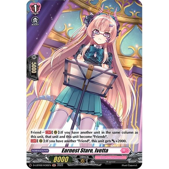 Image for Earnest Stare, Ivetta (Holo) (D-LBT02/H36EN) (D-LBT02) - Cardfight Vanguard
