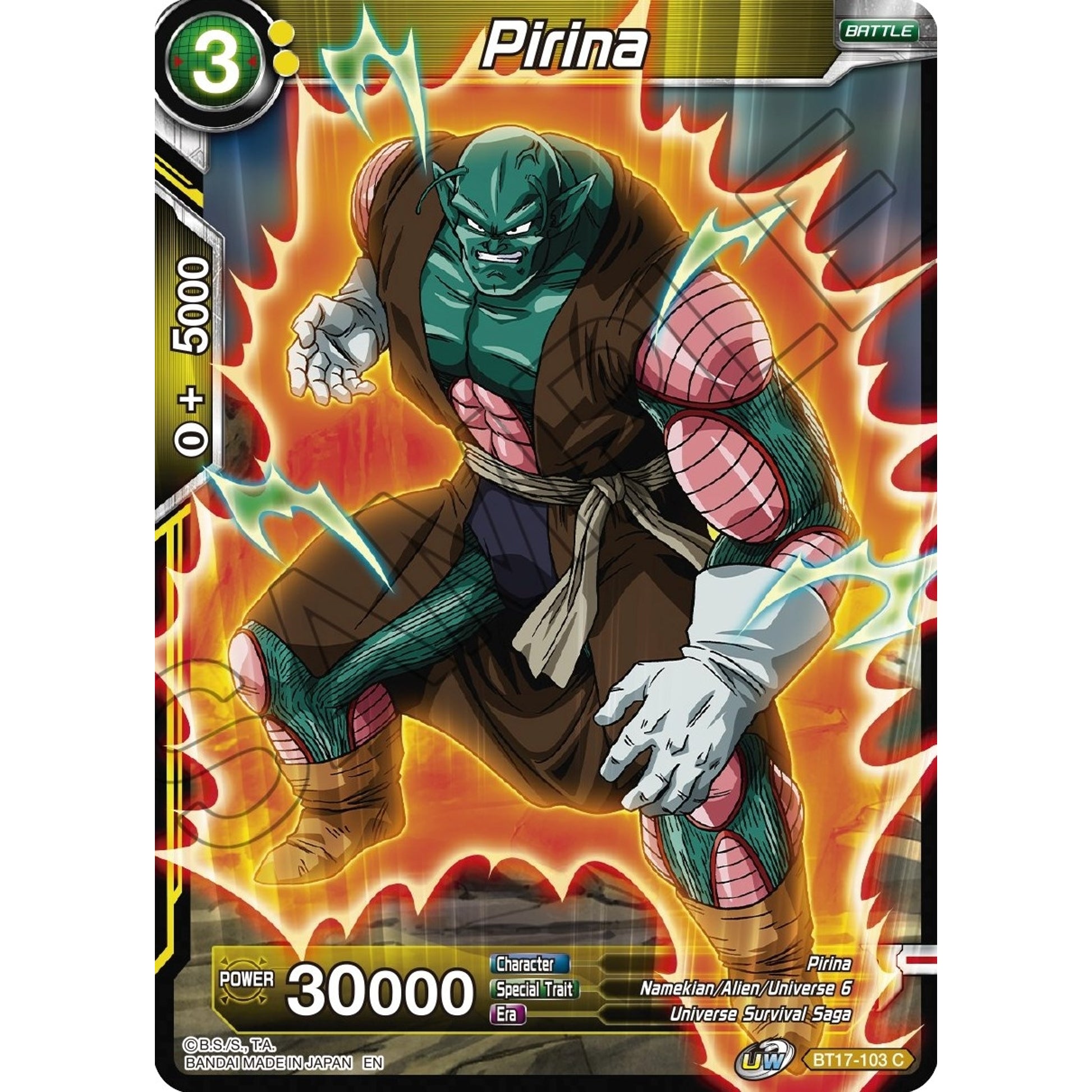 Image for Pirina (BT17-103) (DBS-B17) - Dragon Ball Super: Masters