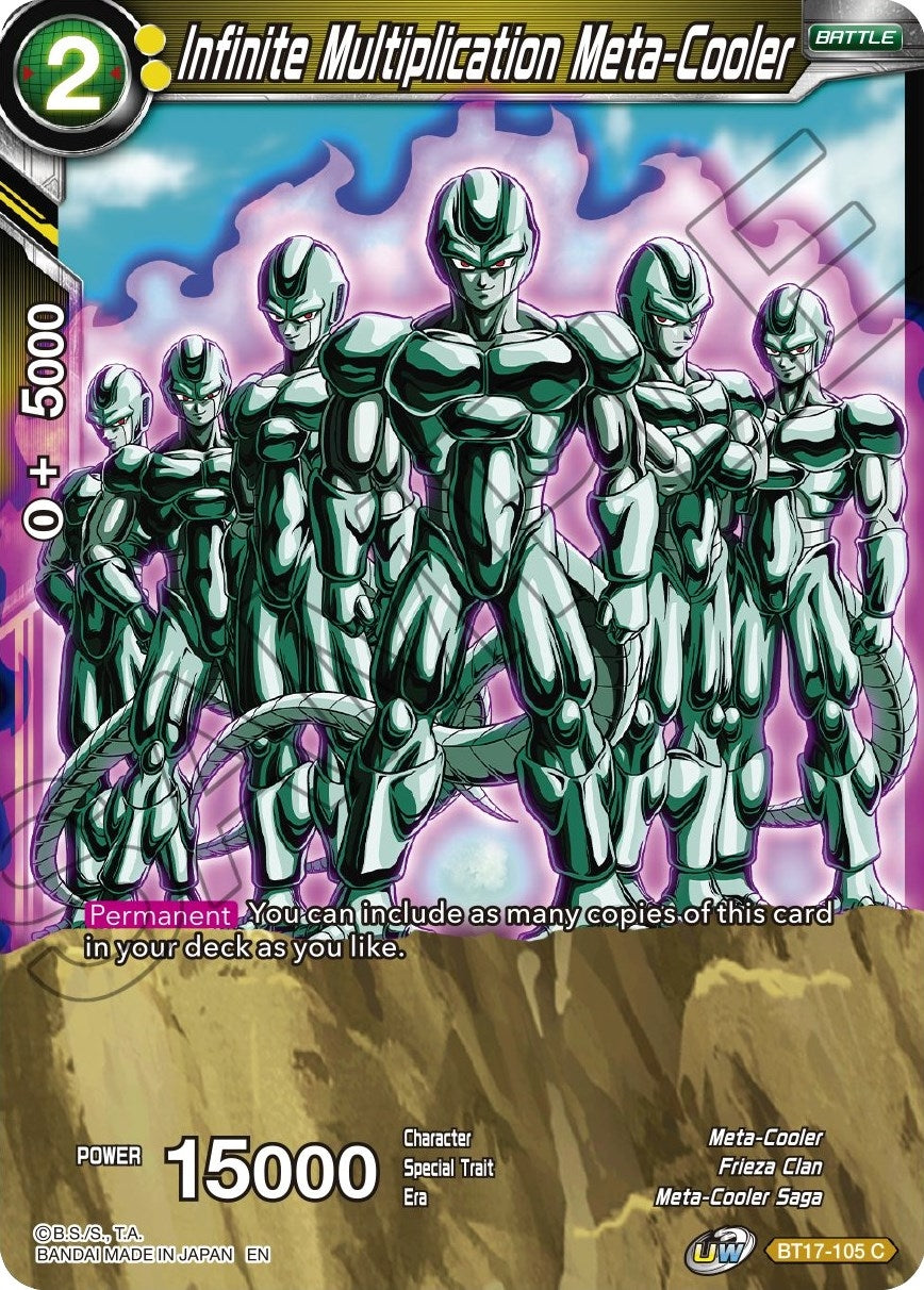 Image for Infinite Multiplication Meta-Cooler (BT17-105) (BT17-105) (DBS-B17) - Dragon Ball Super: Masters