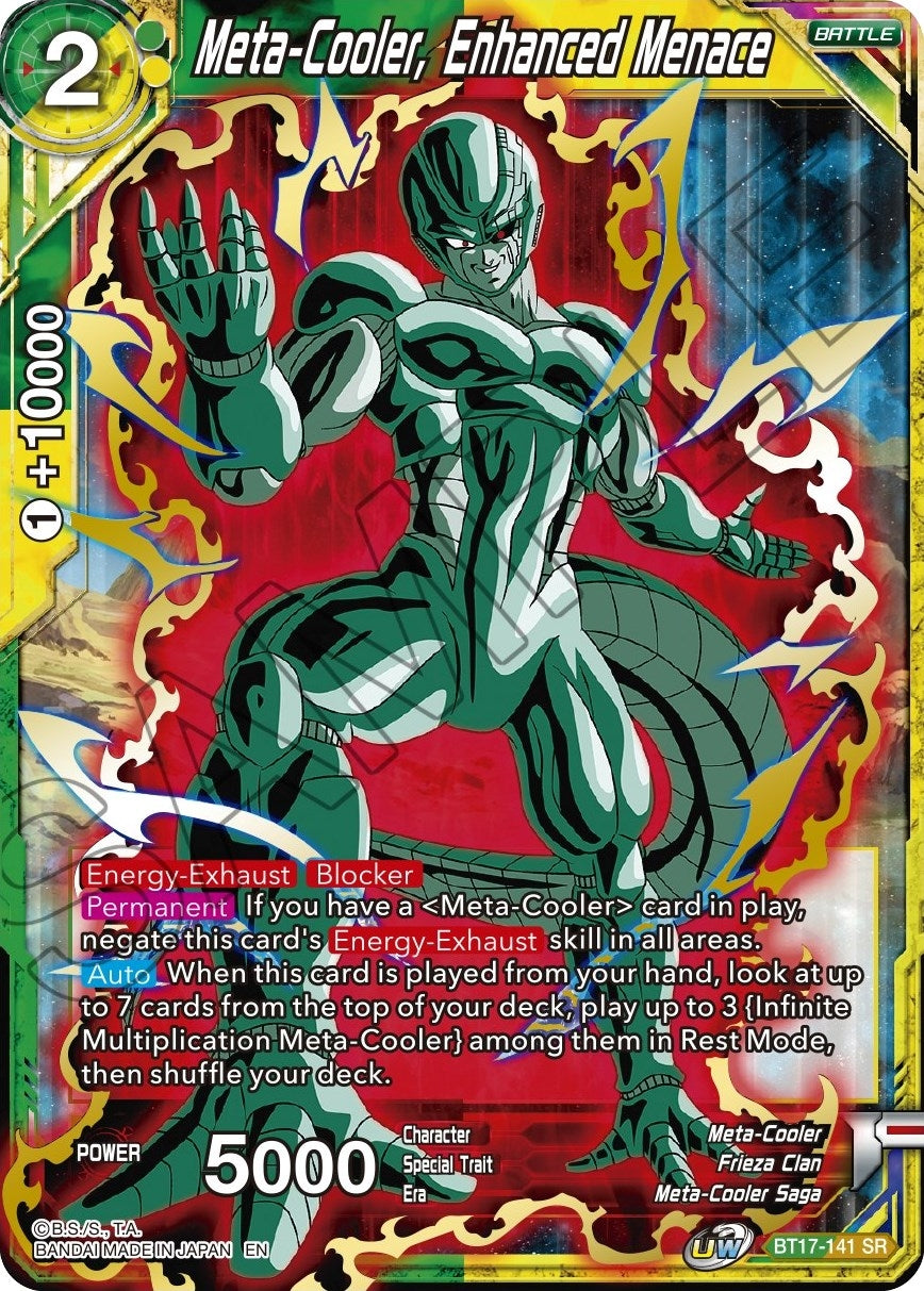 Image for Meta-Cooler, Enhanced Menace (BT17-141) (DBS-B17) - Dragon Ball Super: Masters