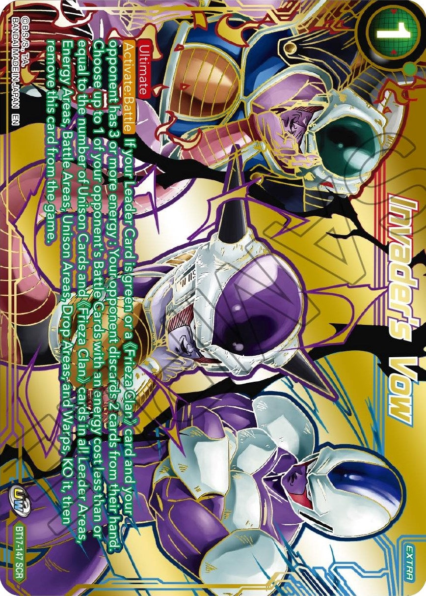 Image for Invader's Vow (BT17-147) (DBS-B17) - Dragon Ball Super: Masters
