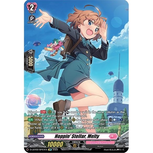 Image for Hoppin' Stellar, Melty (SP) (D-LBT02/SP07EN) (D-LBT02) - Cardfight Vanguard