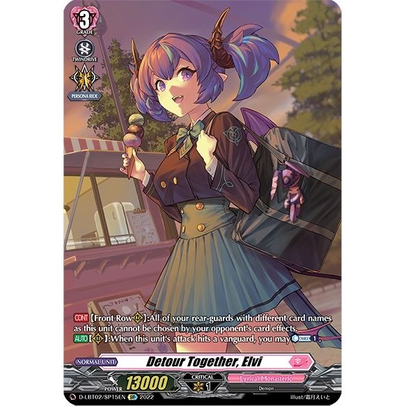 Image for Detour Together, Elvi (SP) (D-LBT02/SP15EN) (D-LBT02) - Cardfight Vanguard