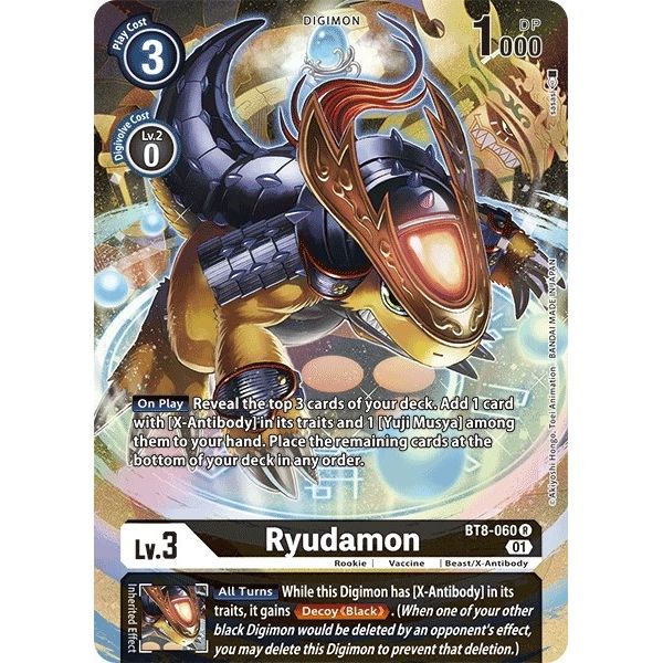 Image for Ryudamon (Alternate Art) (BT8-060 R) (BT08) - Digimon Card Game