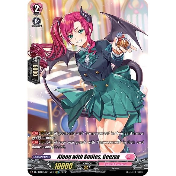 Image for Along with Smiles, Geezya (SP) (D-LBT02/SP17EN) (D-LBT02) - Cardfight Vanguard