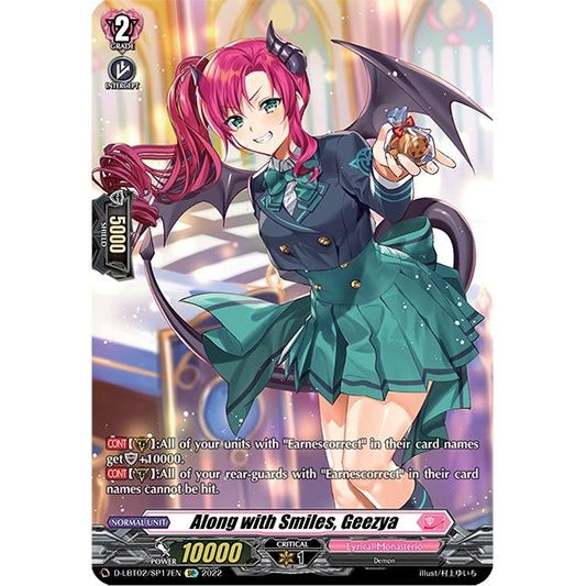 Image for Along with Smiles, Geezya (SP) (D-LBT02/SP17EN) (D-LBT02) - Cardfight Vanguard