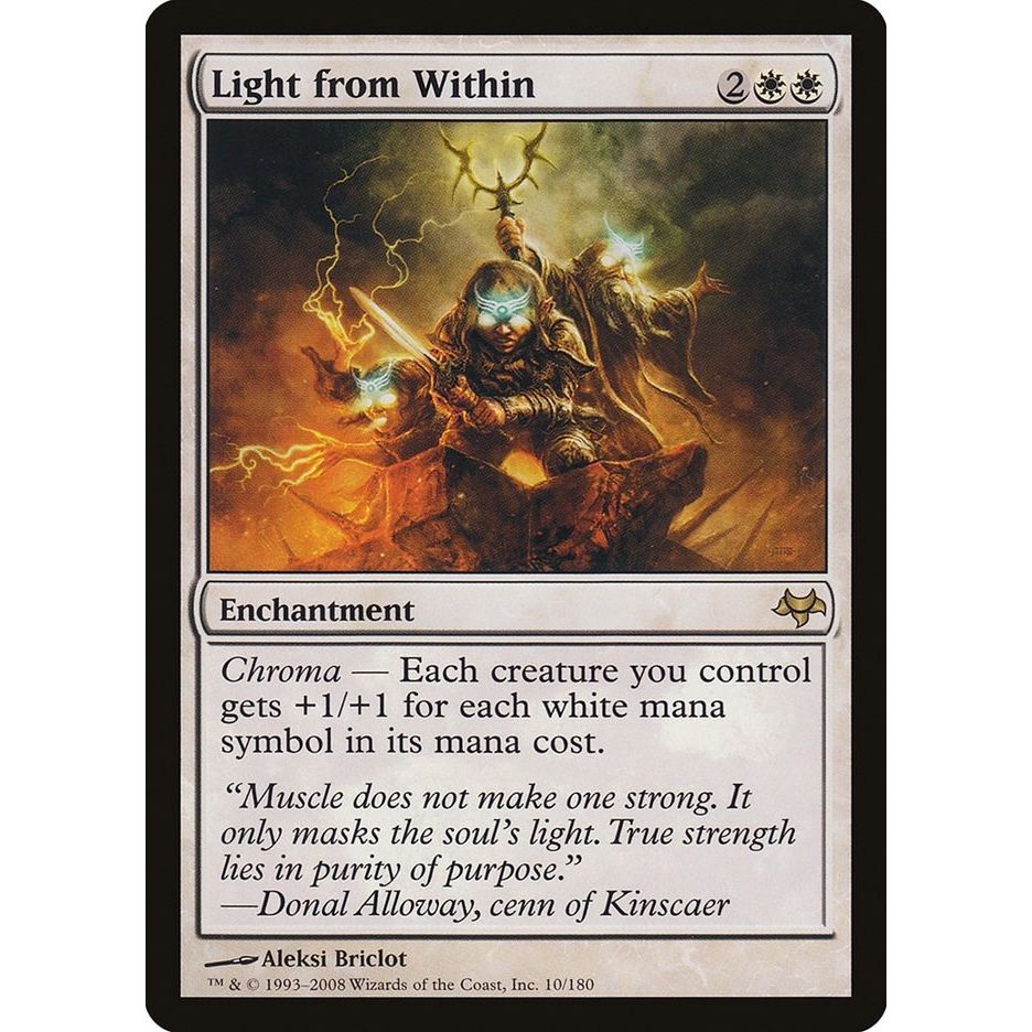 Image for Light from Within (10) (EVE) - Magic: The Gathering