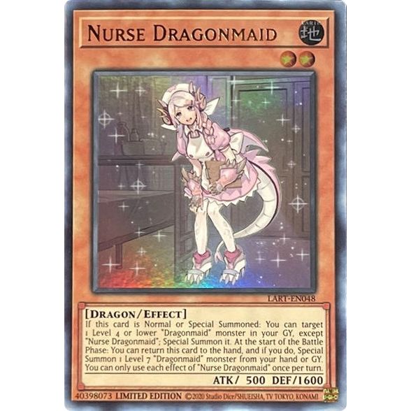 Image for Nurse Dragonmaid (LART-EN048) (LART) - YuGiOh