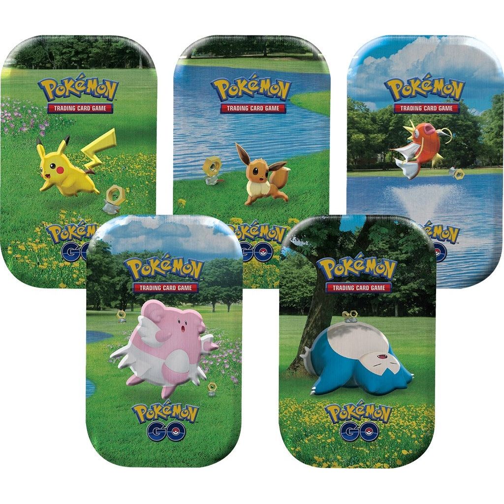 Image for Pokemon GO Mini Tin [Set of 5] - Pokemon
