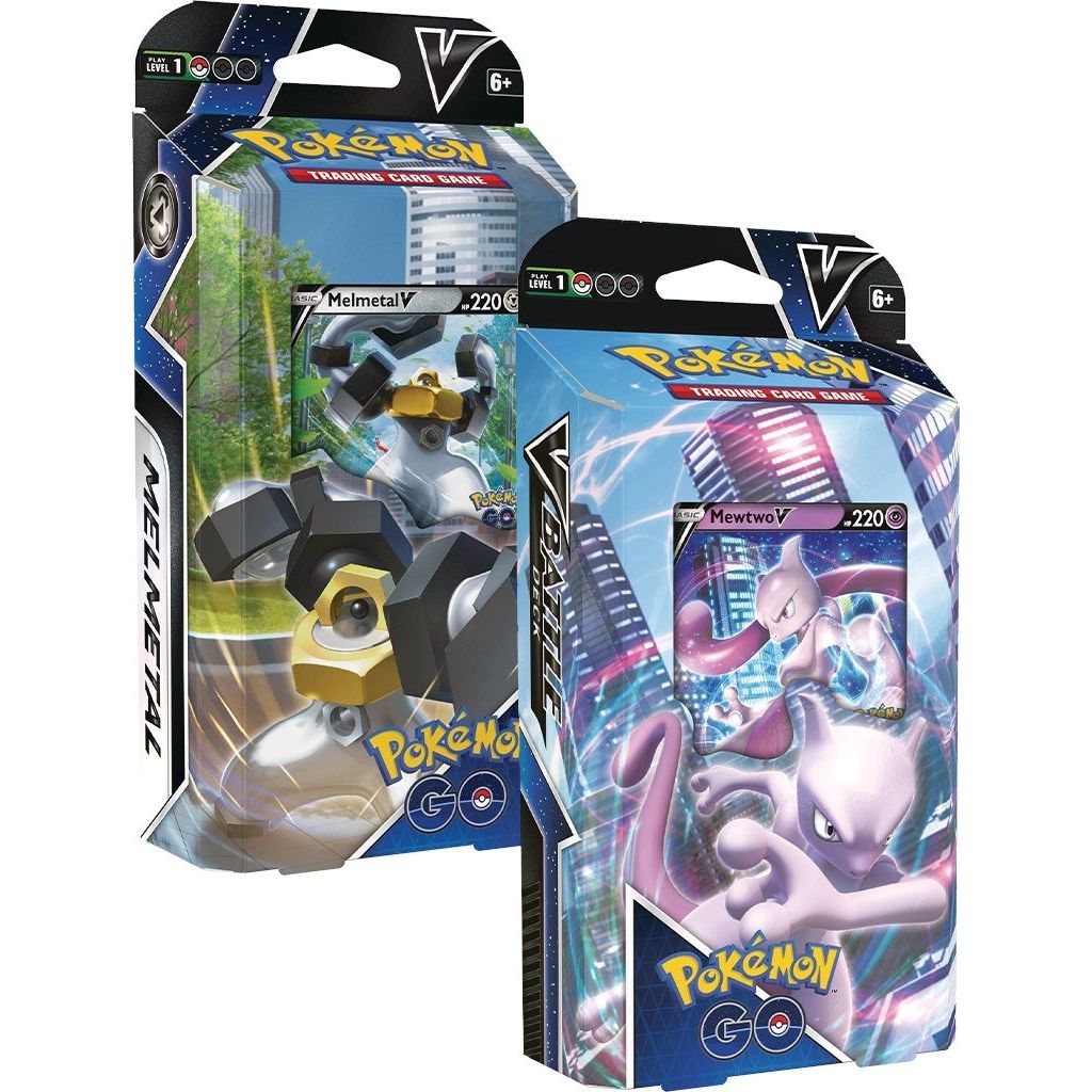 Image for Pokemon GO Melmetal V/Mewtwo V Battle Decks [Set of 2] - Pokemon