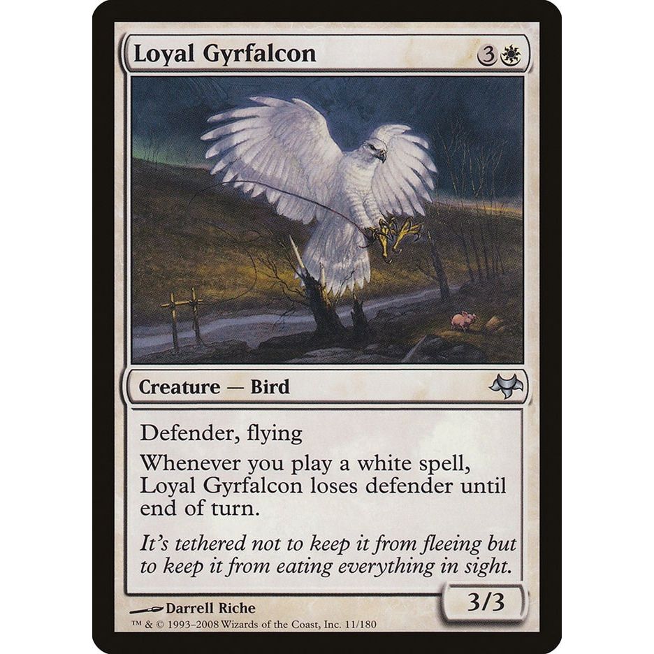 Image for Loyal Gyrfalcon (11) (EVE) - Magic: The Gathering