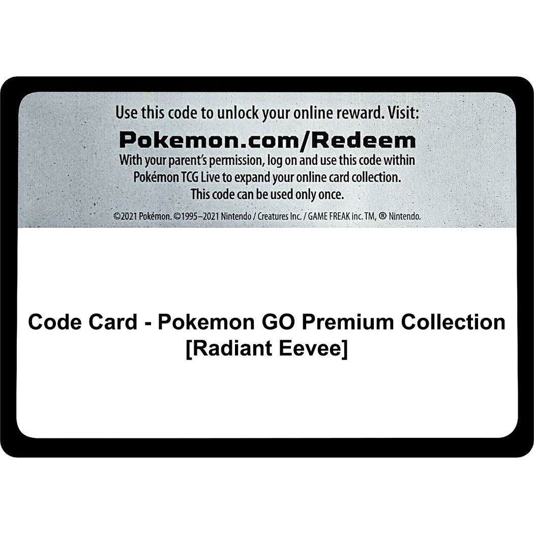 Image for Code Card - Pokemon GO Premium Collection [Radiant Eevee] (PGO) - Pokemon