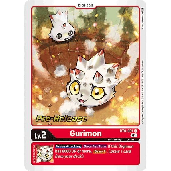Image for Gurimon (BT8-001 U) (BT08_PR) - Digimon Card Game