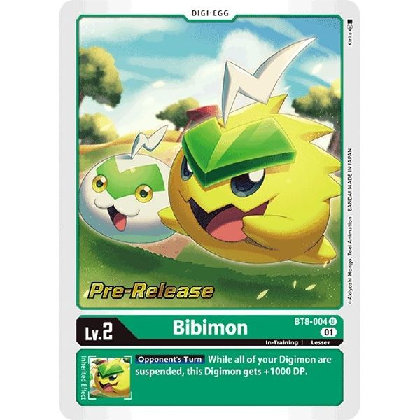 Image for Bibimon (BT8-004 U) (BT08_PR) - Digimon Card Game