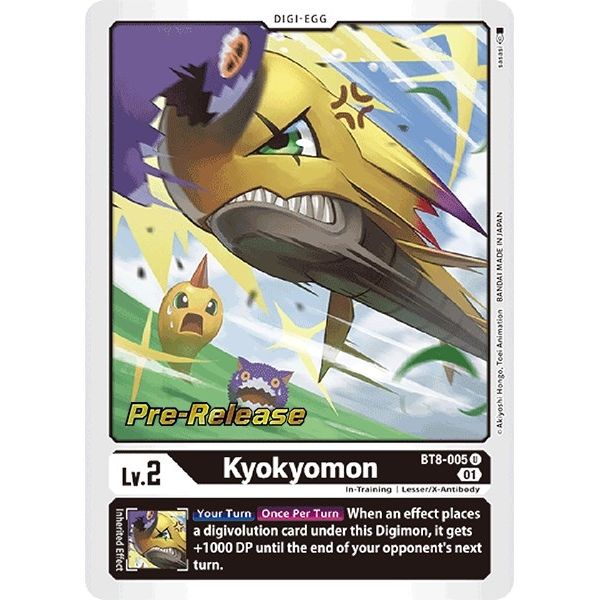Image for Kyokyomon (BT8-005 U) (BT08_PR) - Digimon Card Game