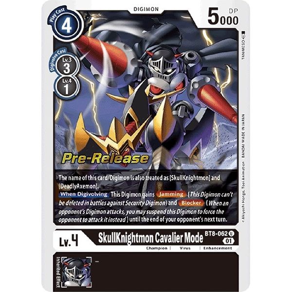 Image for SkullKnightmon Cavalier Mode (BT8-062 U) (BT08_PR) - Digimon Card Game