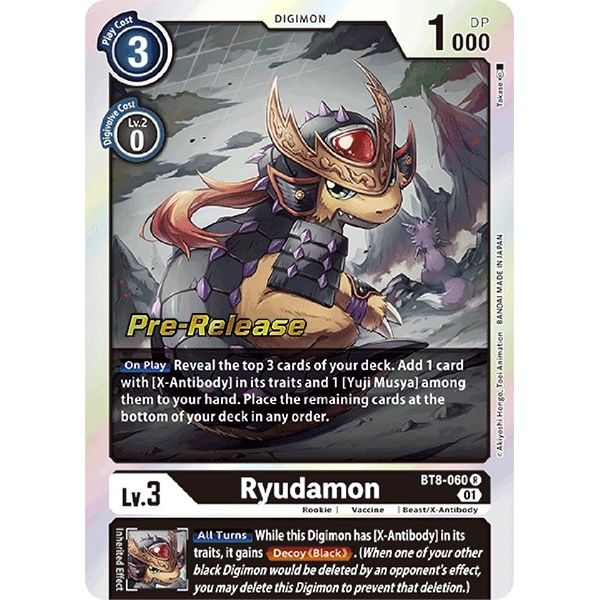 Image for Ryudamon (BT8-060 R) (BT08_PR) - Digimon Card Game