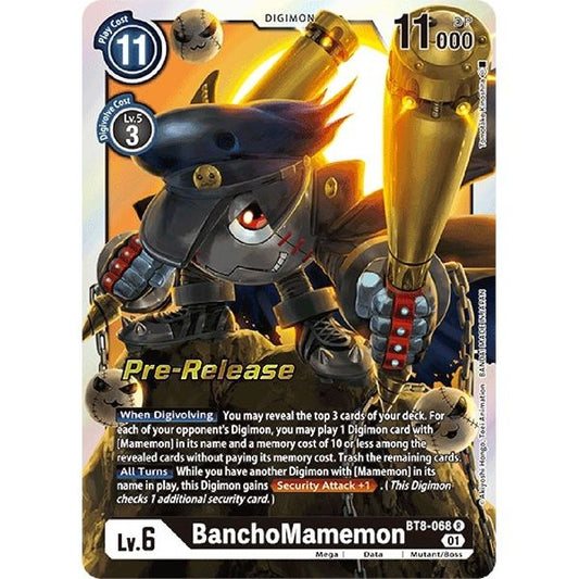 Image for BanchoMamemon (BT8-068 R) (BT08_PR) - Digimon Card Game