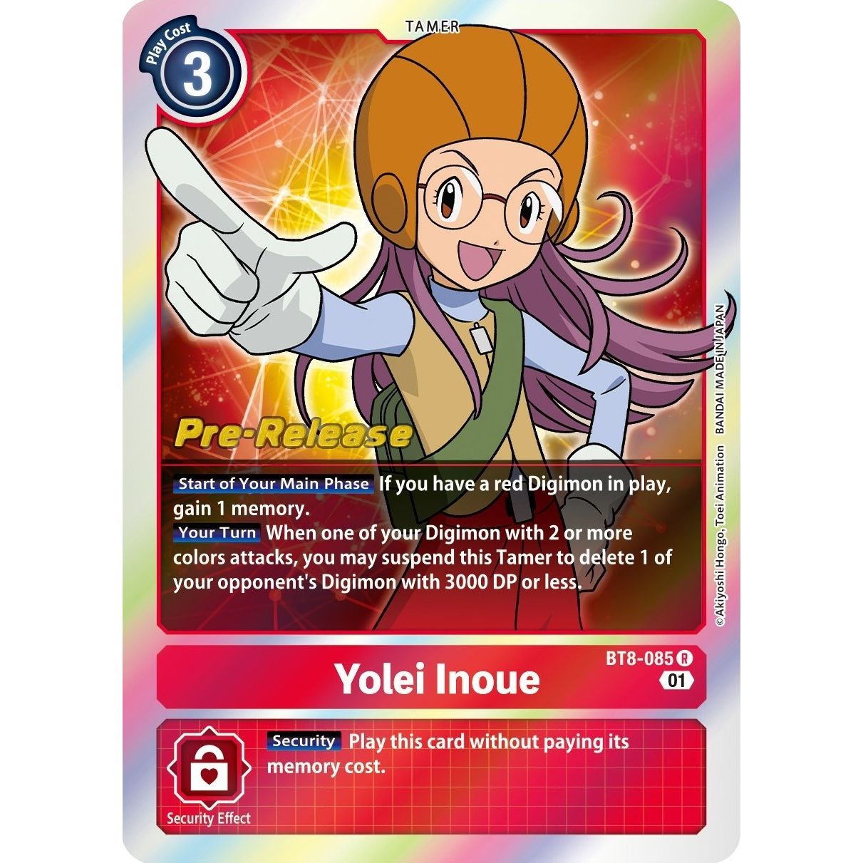 Image for Yolei Inoue (BT8-085 R) (BT08_PR) - Digimon Card Game