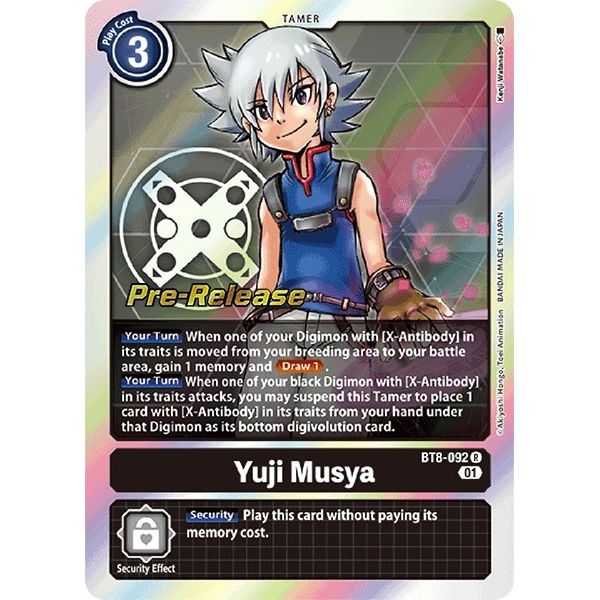 Image for Yuji Musya (BT8-092 R) (BT08_PR) - Digimon Card Game