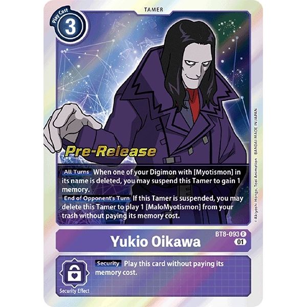 Image for Yukio Oikawa (BT8-093 R) (BT08_PR) - Digimon Card Game