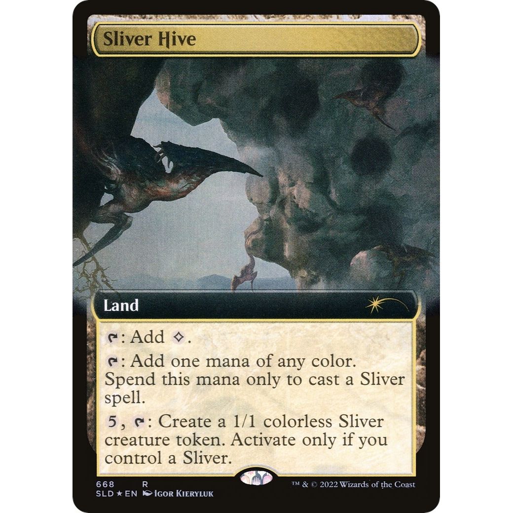 Image for Sliver Hive (Extended Art) (668) (SLD) - Magic: The Gathering