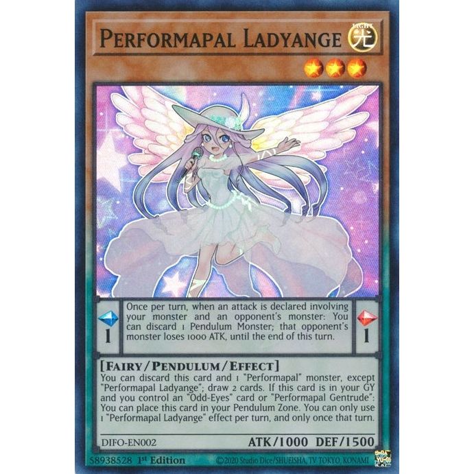Image for Performapal Ladyange (DIFO-EN002) (DIFO) - YuGiOh