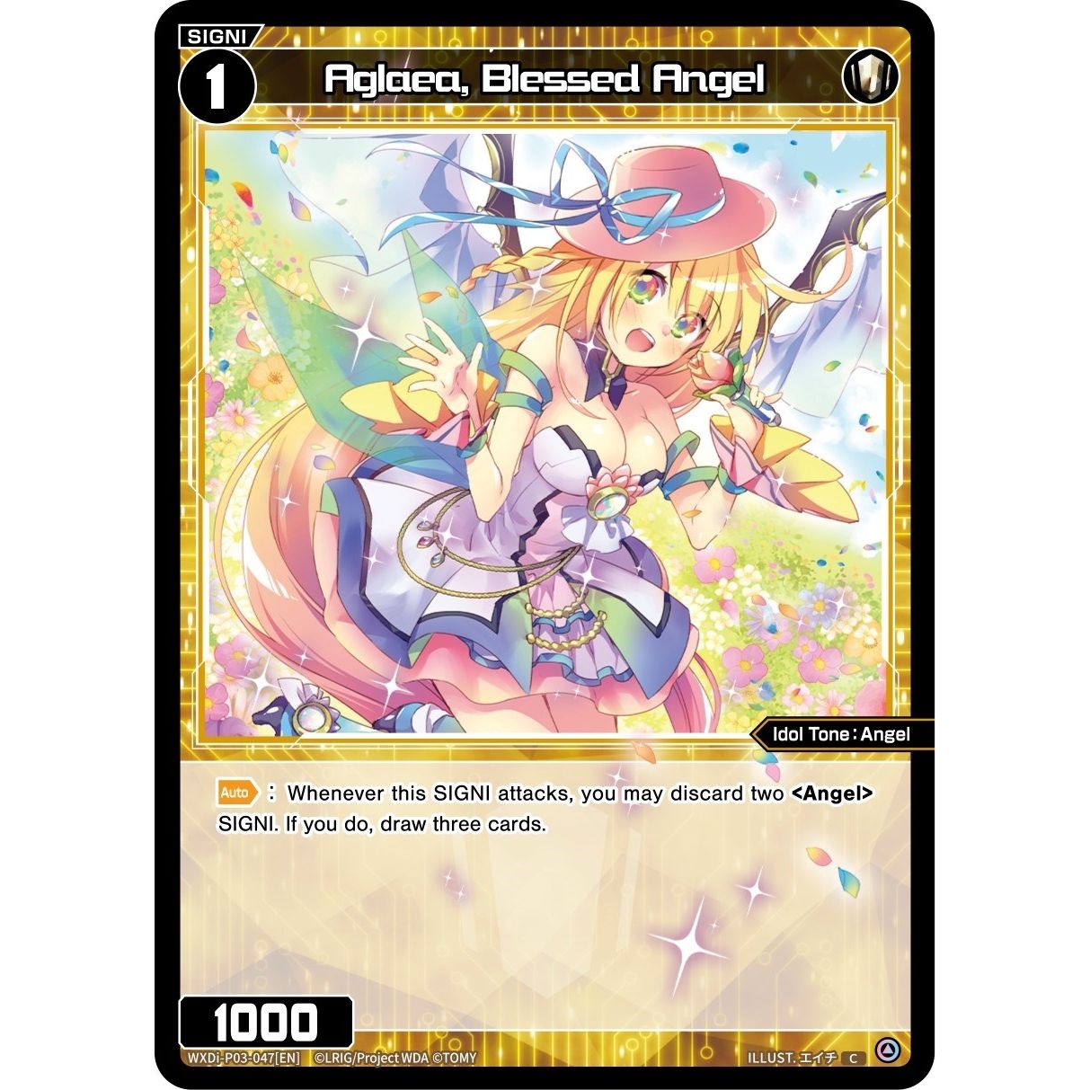 Image for Aglaea, Blessed Angel (WXDi-P03-047[EN]) (WXDi-P03) - WIXOSS