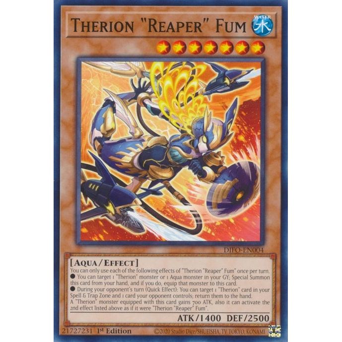 Image for Therion "Reaper" Fum (DIFO-EN004) (DIFO) - YuGiOh