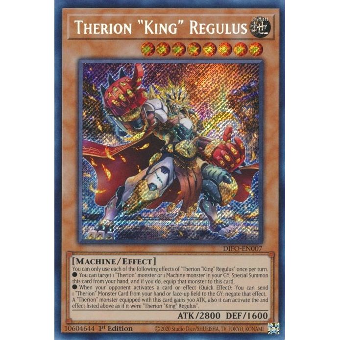 Image for Therion "King" Regulus (DIFO-EN007) (DIFO) - YuGiOh