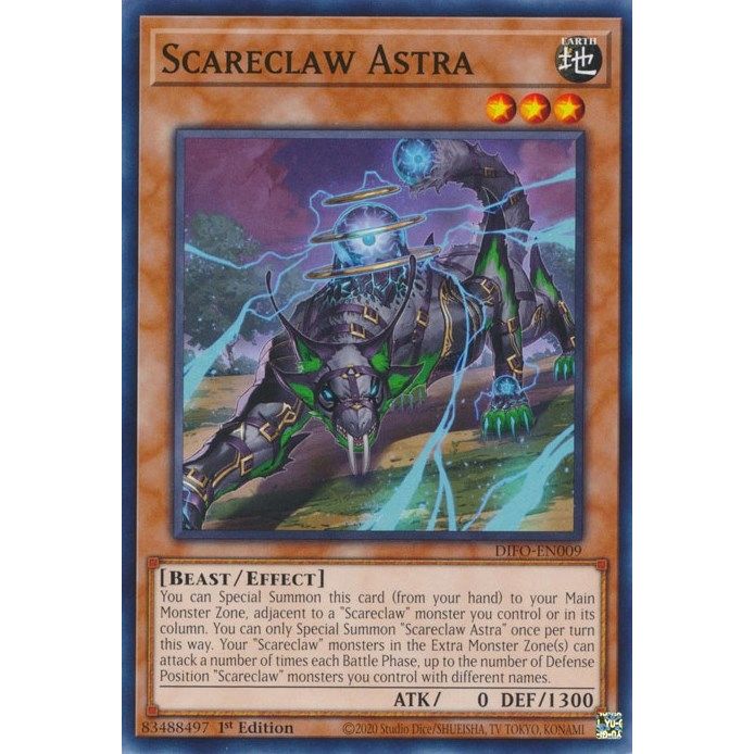 Image for Scareclaw Astra (DIFO-EN009) (DIFO) - YuGiOh