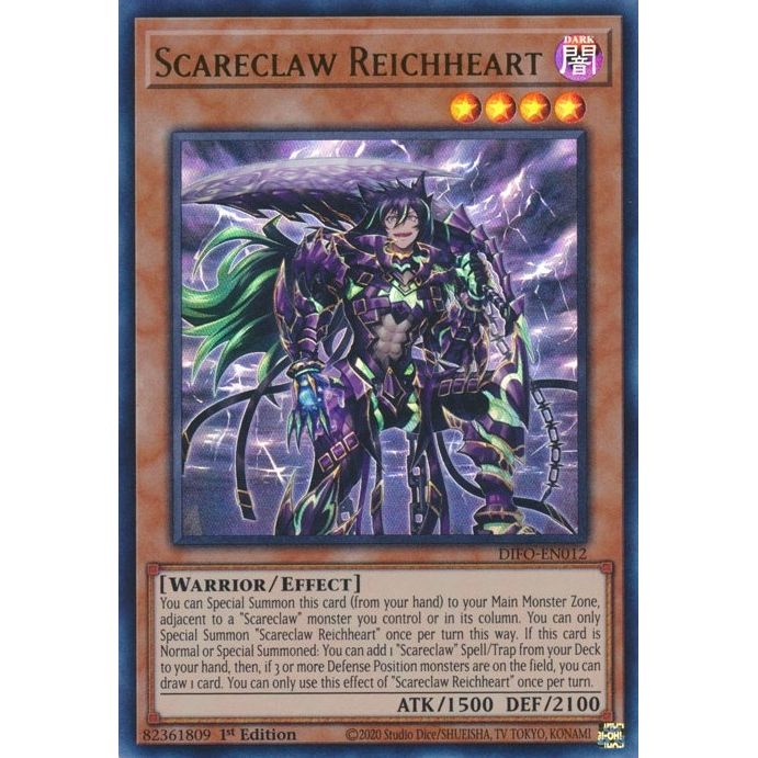 Image for Scareclaw Reichheart (DIFO-EN012) (DIFO) - YuGiOh
