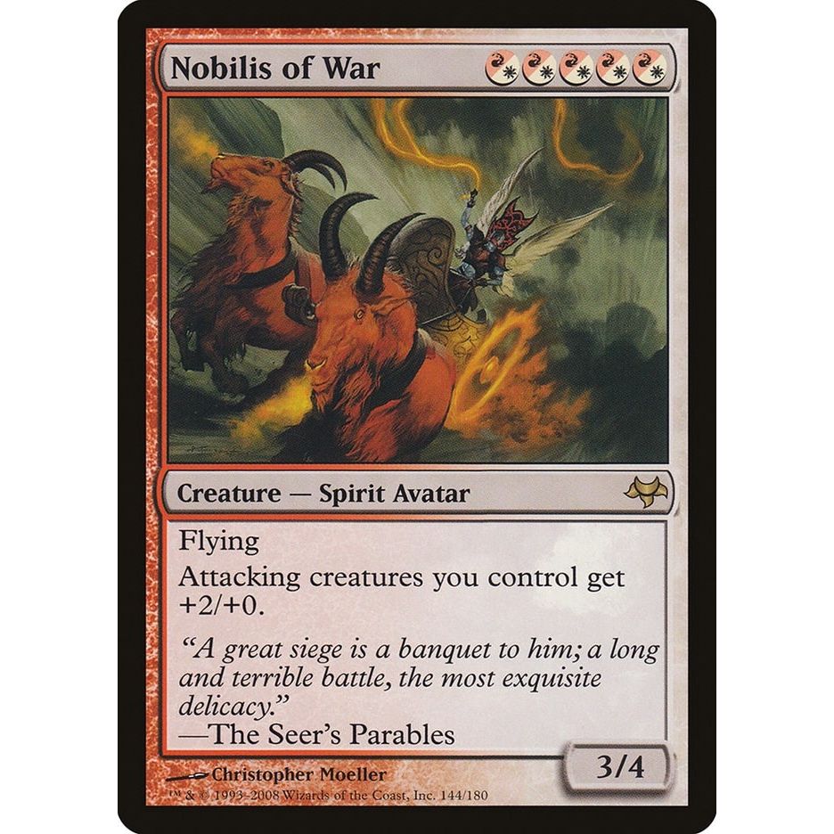 Image for Nobilis of War (144) (EVE) - Magic: The Gathering