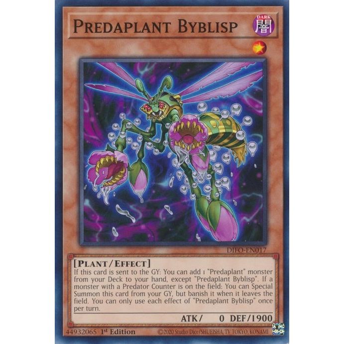 Image for Predaplant Byblisp (DIFO-EN017) (DIFO) - YuGiOh