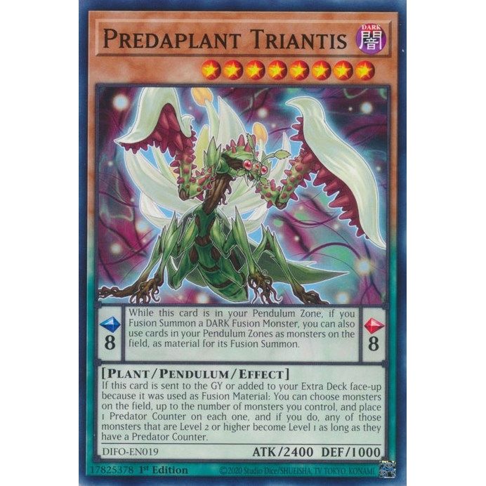 Image for Predaplant Triantis (DIFO-EN019) (DIFO) - YuGiOh