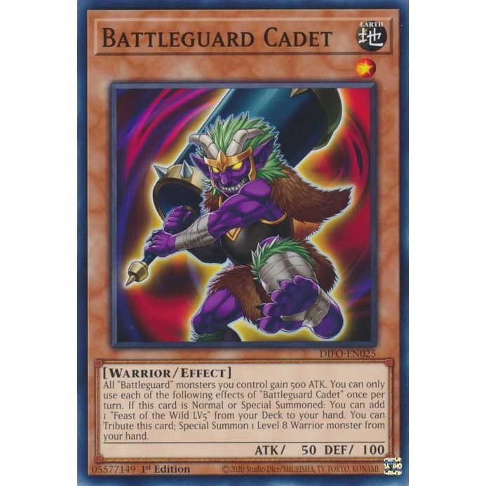 Image for Battleguard Cadet (DIFO-EN025) (DIFO) - YuGiOh