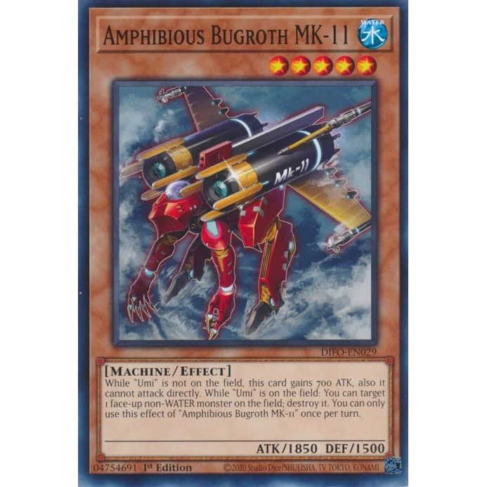 Image for Amphibious Bugroth MK-11 (DIFO-EN029) (DIFO) - YuGiOh