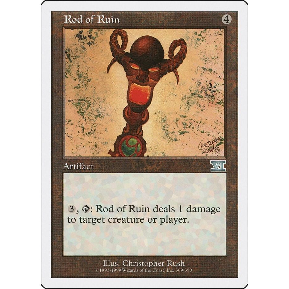 Image for Rod of Ruin (309) (6ED) - Magic: The Gathering
