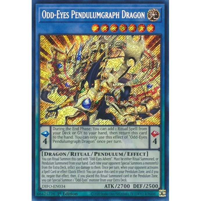 Image for Odd-Eyes Pendulumgraph Dragon (DIFO-EN034) (DIFO) - YuGiOh