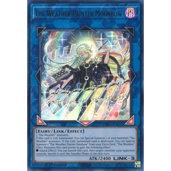 Image for The Weather Painter Moonbow (DIFO-EN050) (DIFO) - YuGiOh