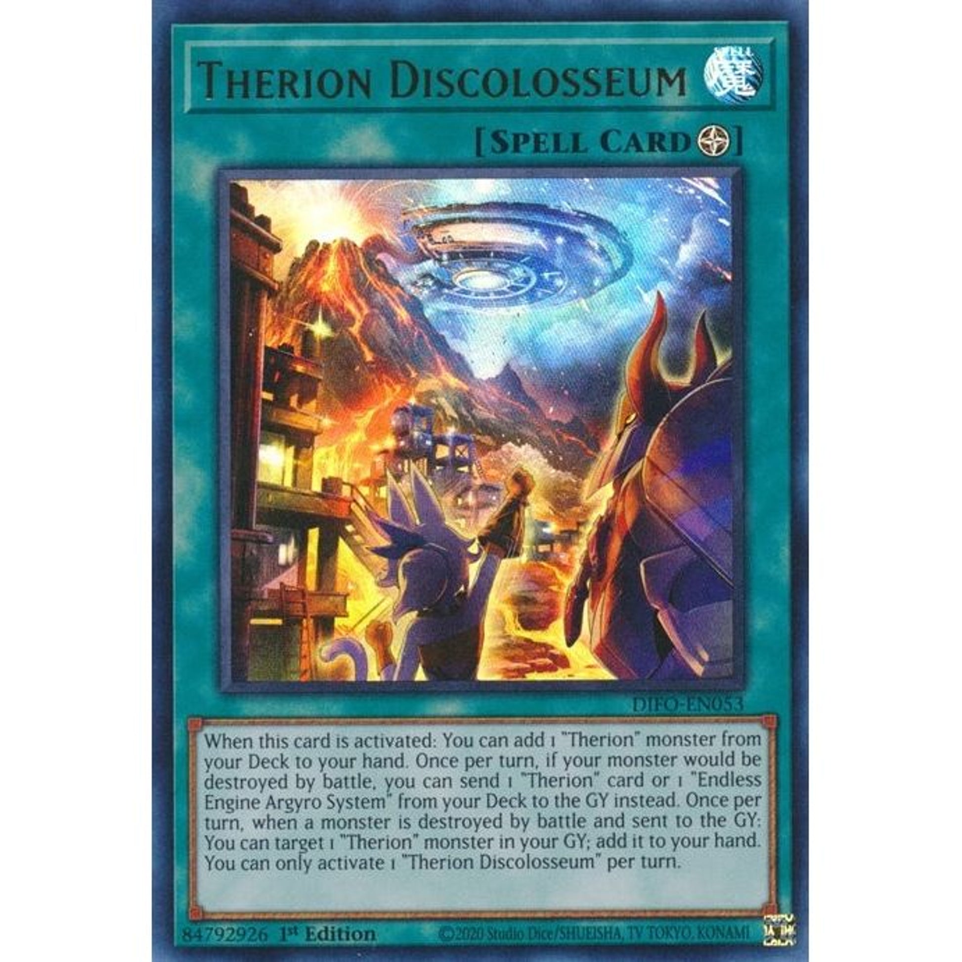 Image for Therion Discolosseum (DIFO-EN053) (DIFO) - YuGiOh