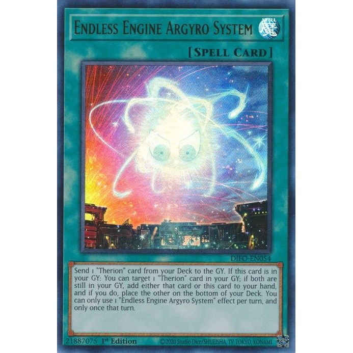 Image for Endless Engine Argyro System (DIFO-EN054) (DIFO) - YuGiOh