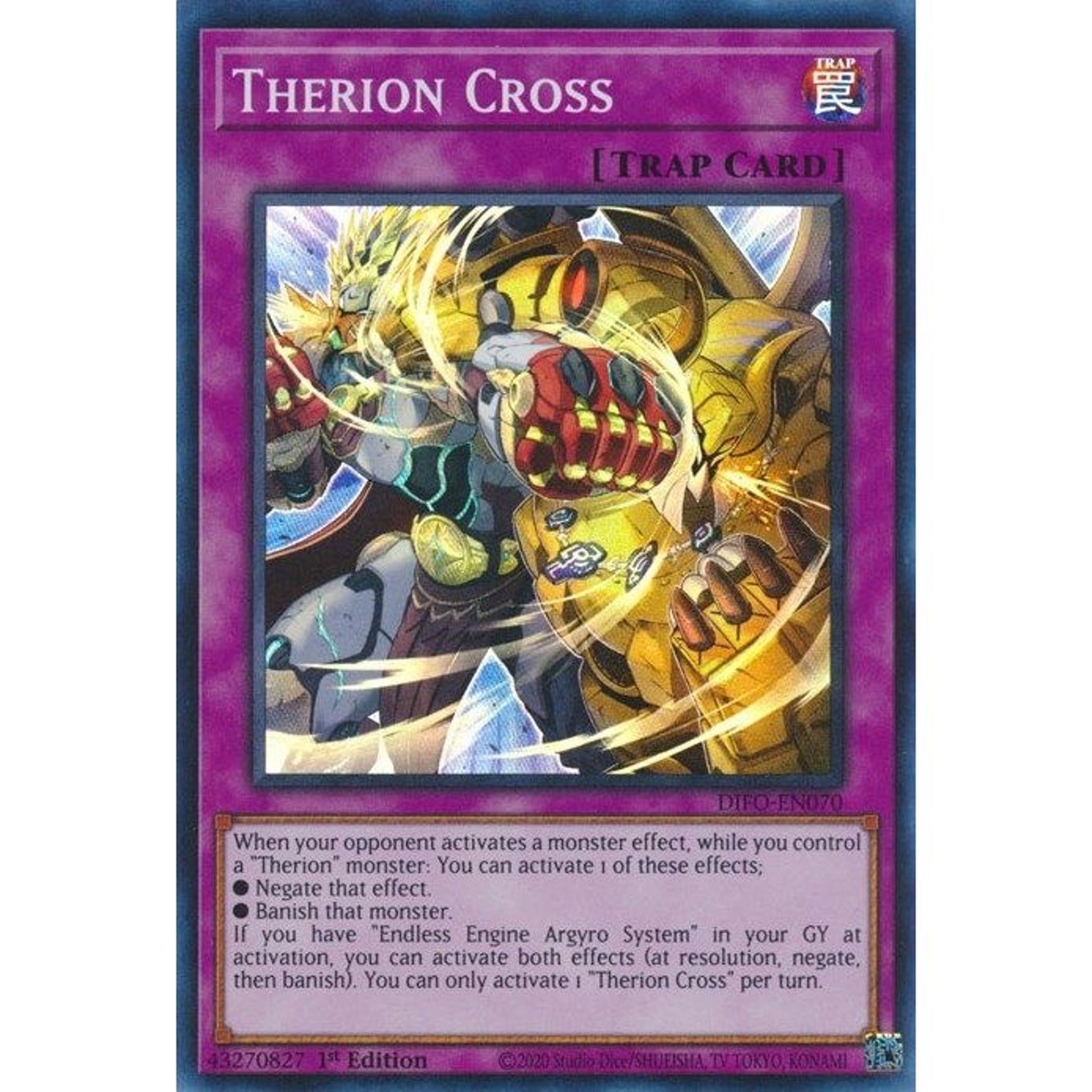Image for Therion Cross (DIFO-EN070) (DIFO) - YuGiOh