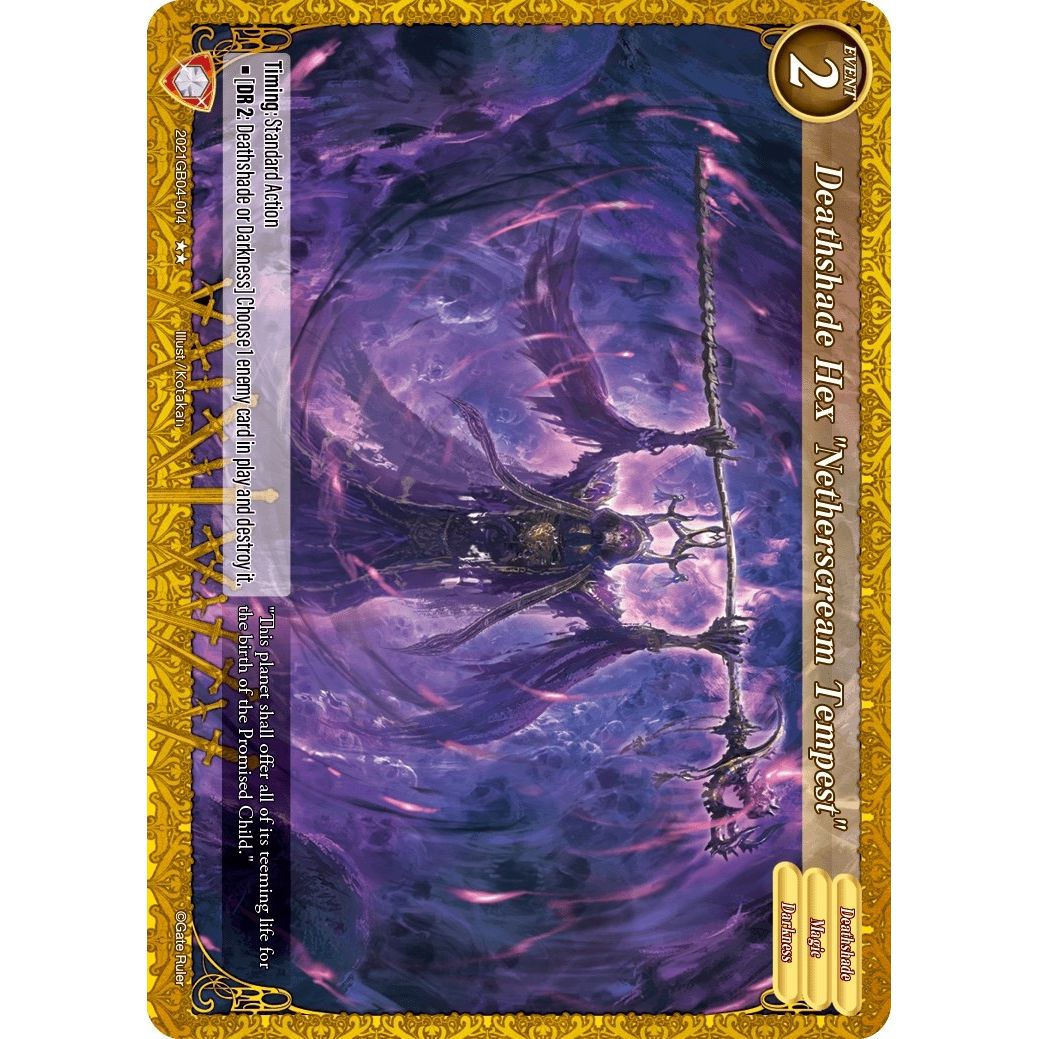 Image for Deathshade Hex "Netherscream Tempest" (2021GB04-014) - Gate Ruler
